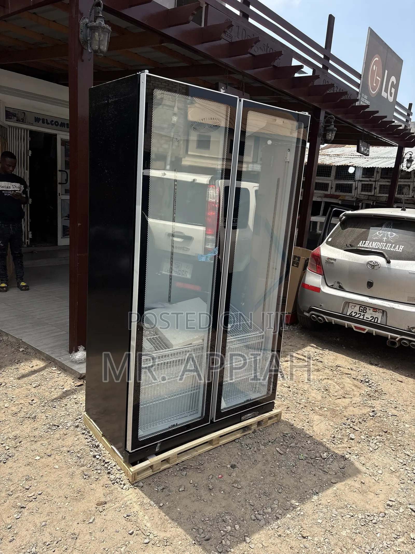 Get Affordable Pearl 2 Door Electric Beverages Cooler(Glass Door)..