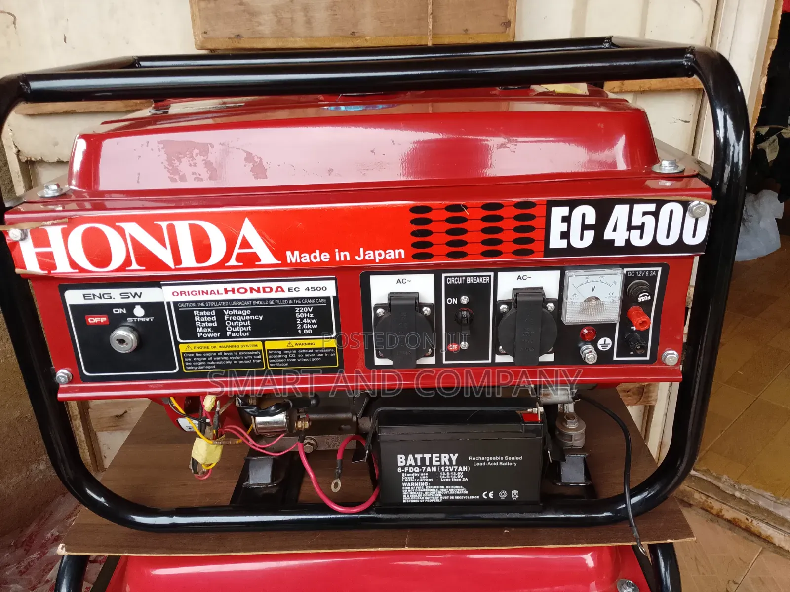 Honda Ec4500 keyGenrator
