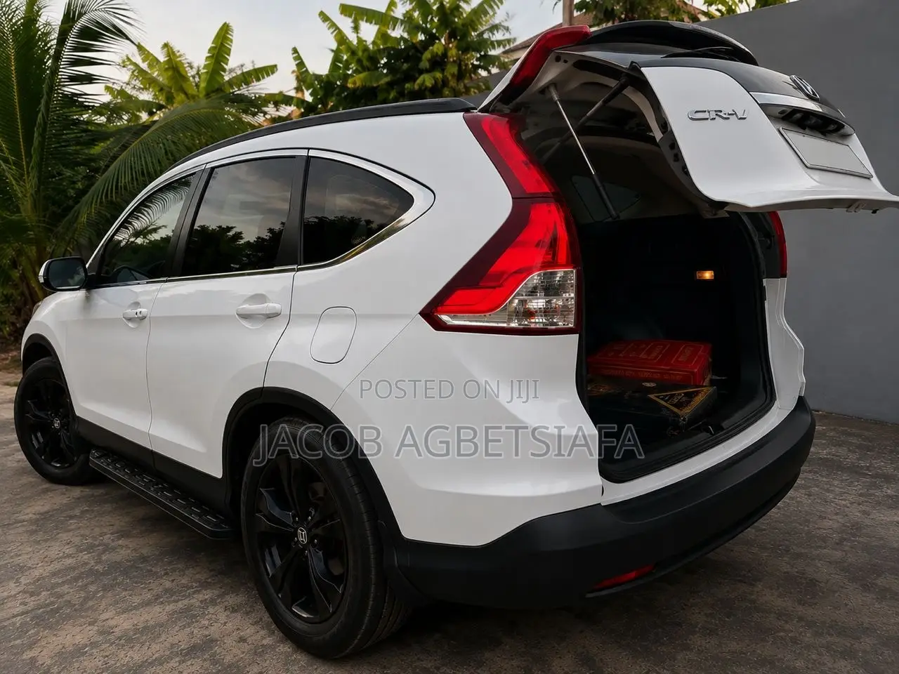 Honda CR-V EX 4dr SUV (2.4L 4cyl 5A) 2014 White