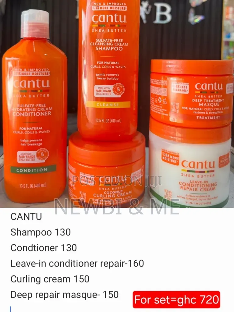 Cantù Shampoo/Conditioner/ Leave-in/Treatment Masque/Curling Cream