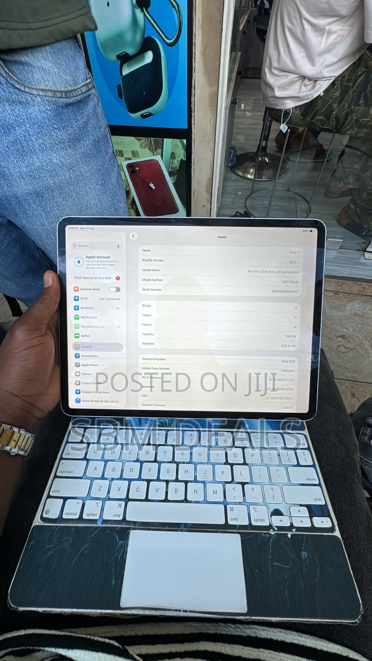 Apple iPad Pro 12.9 (2021) 256 GB Gray
