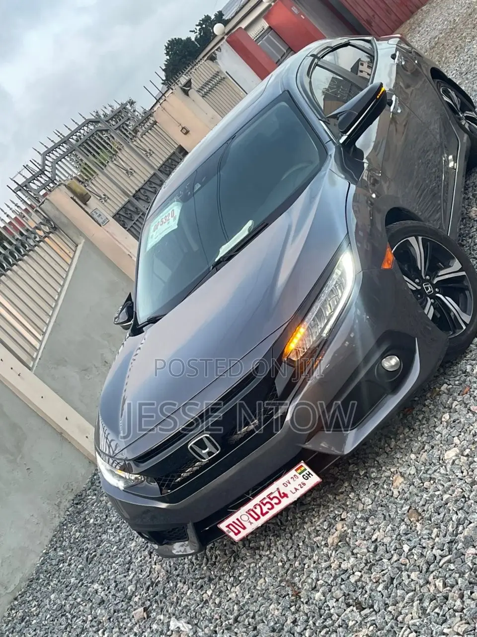 Honda Civic Touring 4dr Sedan (1.5L 4cyl) 2017 Gray