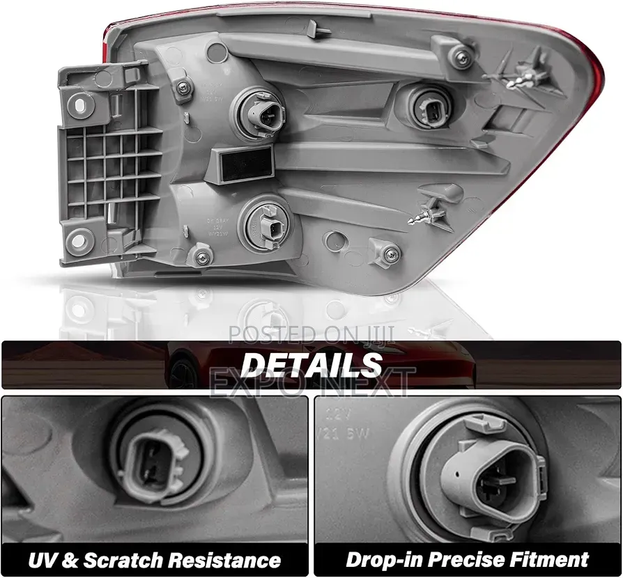Halogen Outer Tail Light Assembly Fit for 2013-2016 Nissan Pathfinder