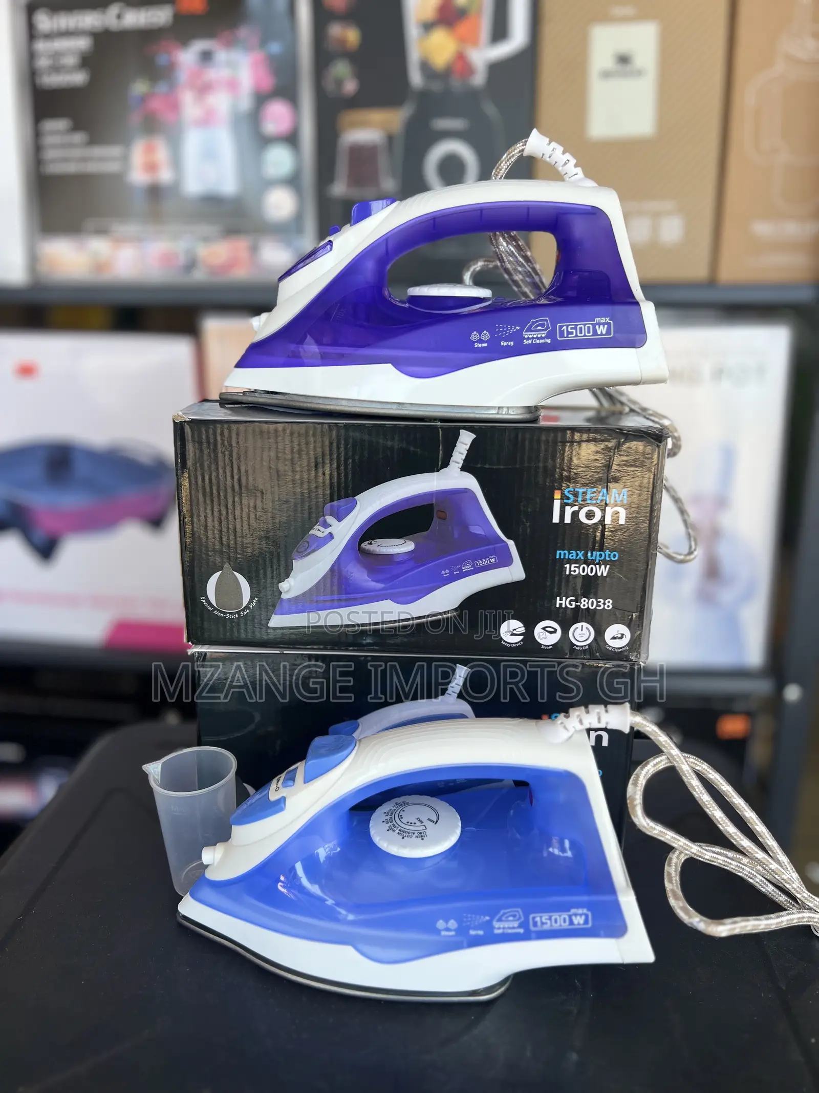Quality and Affordable Steam Iron 1000W