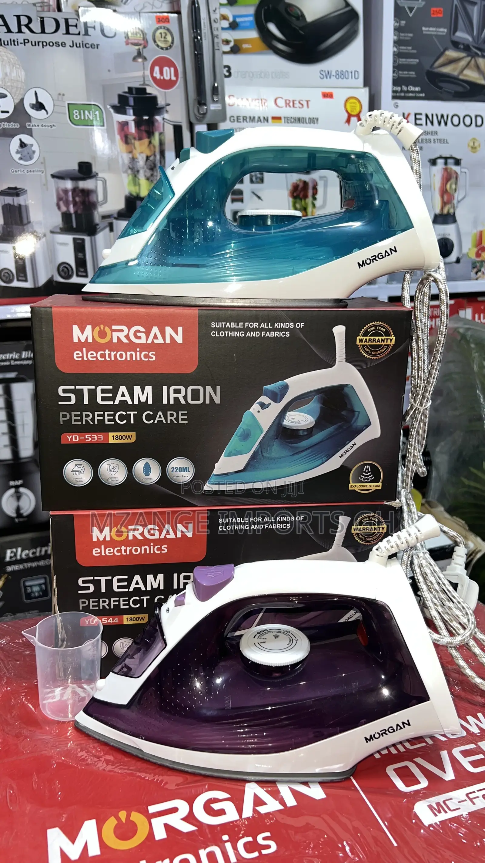 Morgan High Quality Steam Iron 1800W