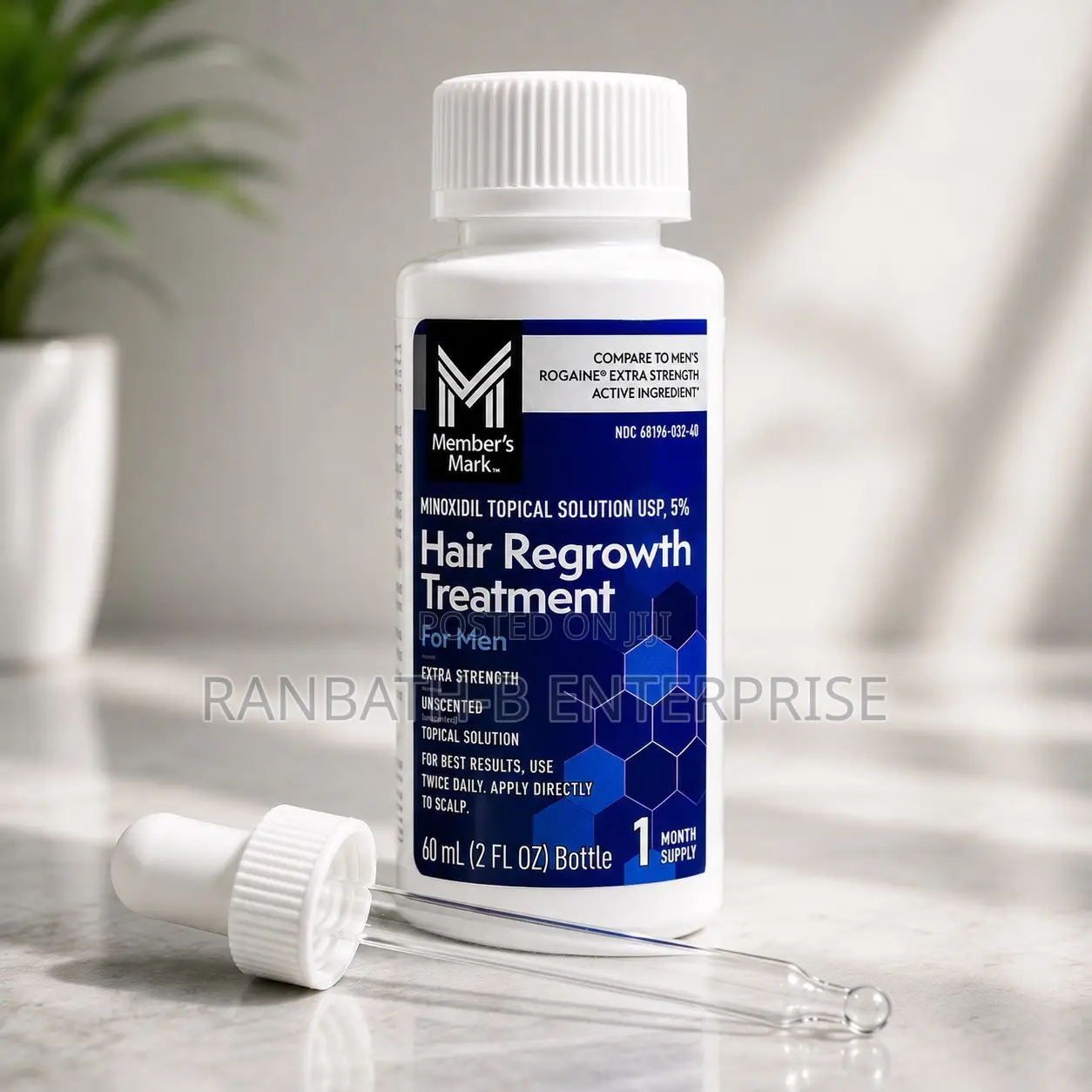 🔥 Member’s Mark 5% Minoxidil – 1 Month Hair Regrowth Treatment