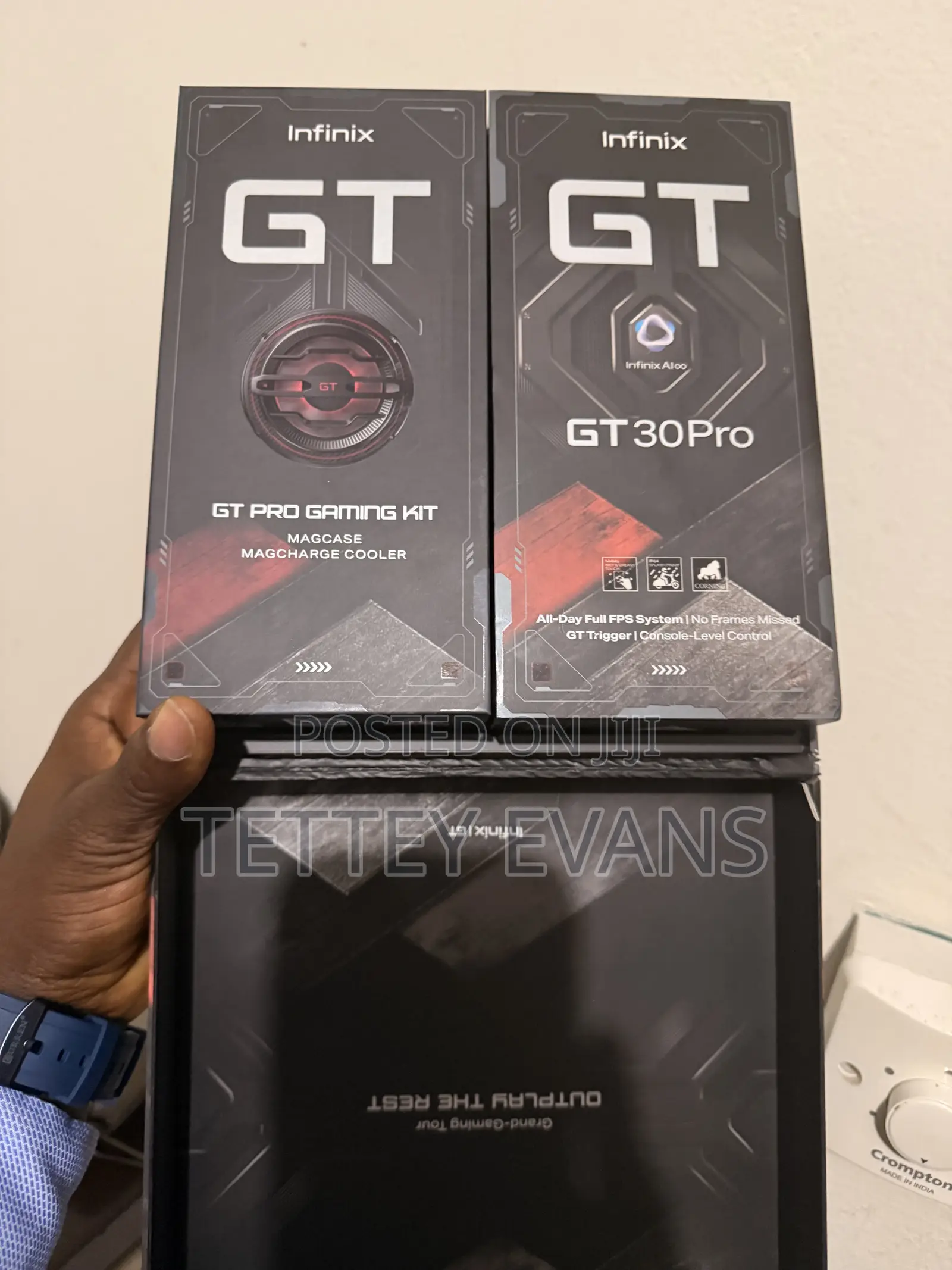 Infinix GT 30 Pro 256 GB Black