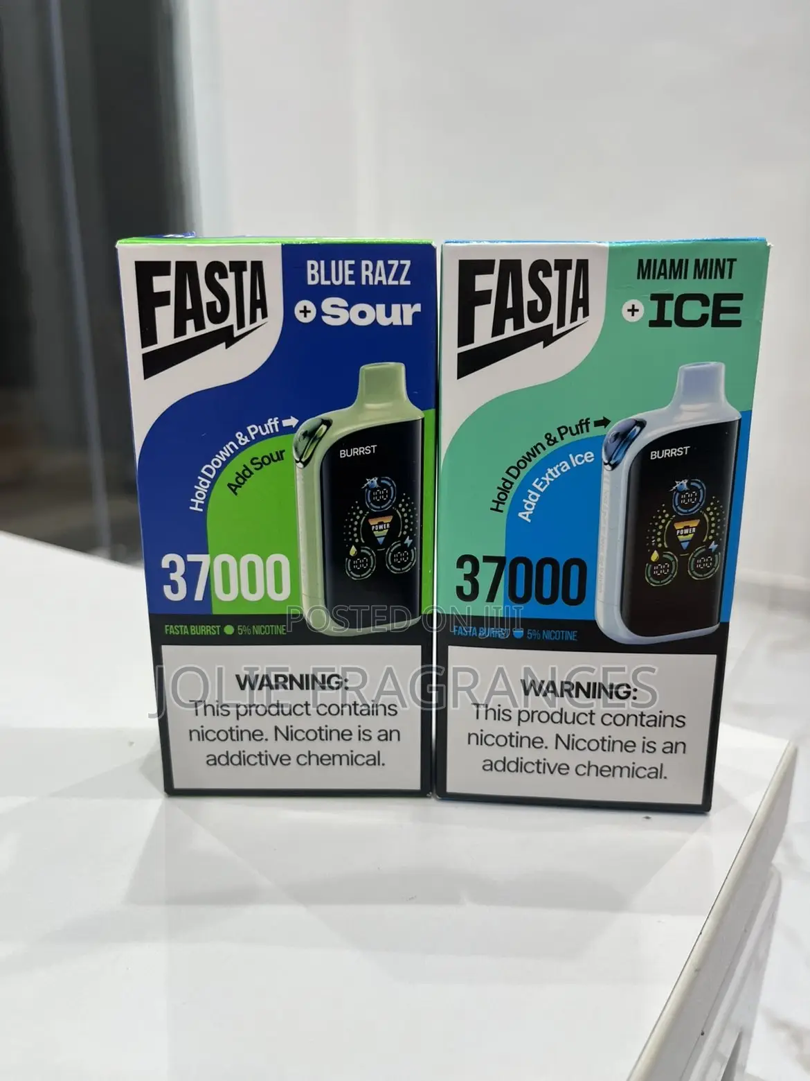 Fasta 37k Rechargeable Vape