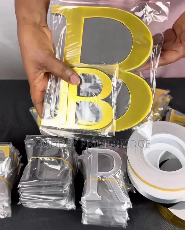 Alphabet Sticker 10cm - 1pcs