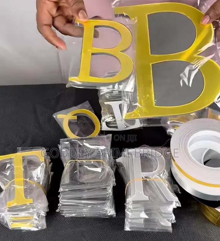Alphabet Sticker 10cm - 1pcs