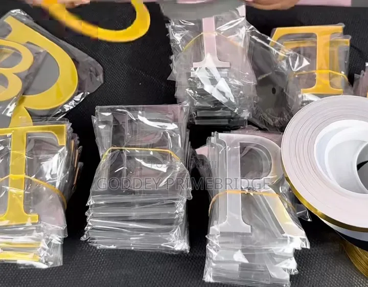 Alphabet Sticker 10cm - 1pcs