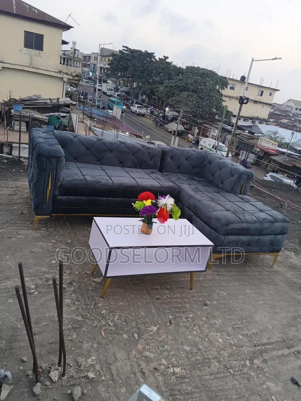 L Shaped With Centre Table