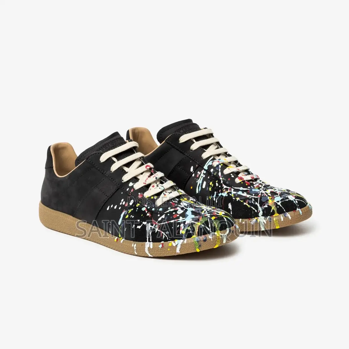 Maison Margiela Paint Splatter Sneakers