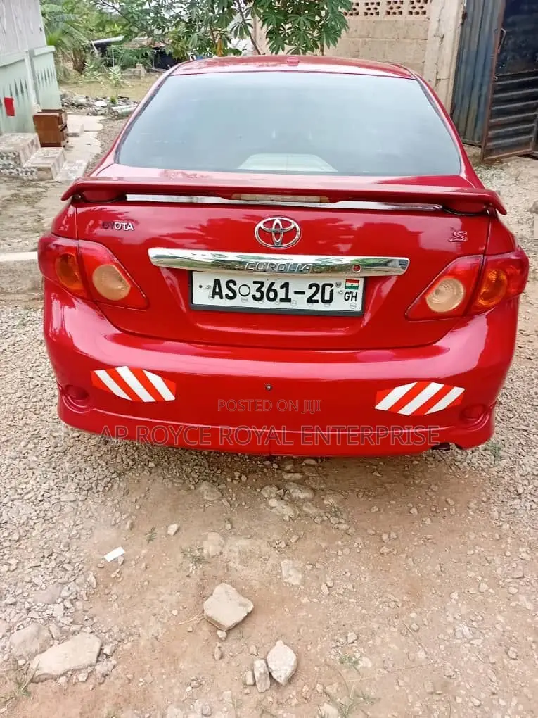 Toyota Corolla 1.8 Exclusive Automatic 2009 Red