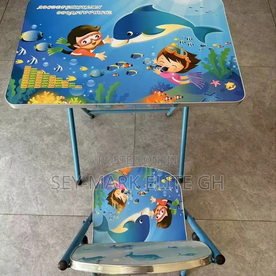 Foldable Kids Study Table & Chair