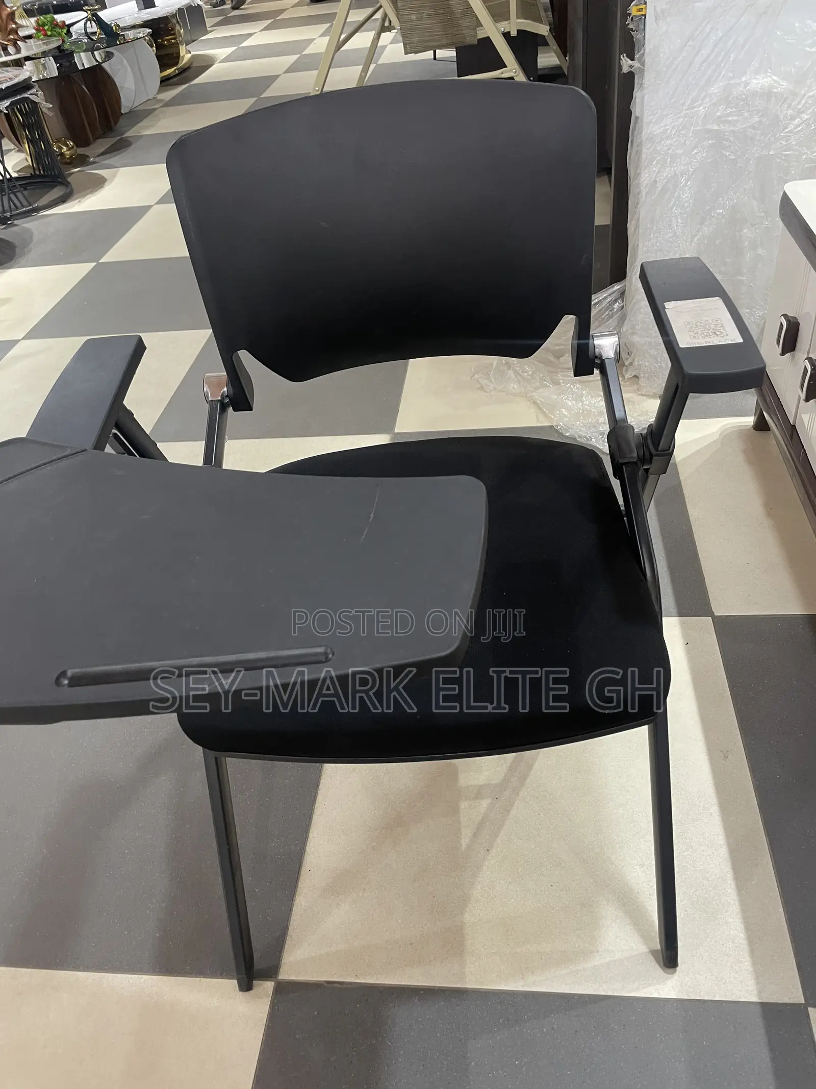 Training/Study Chair With Writing Board