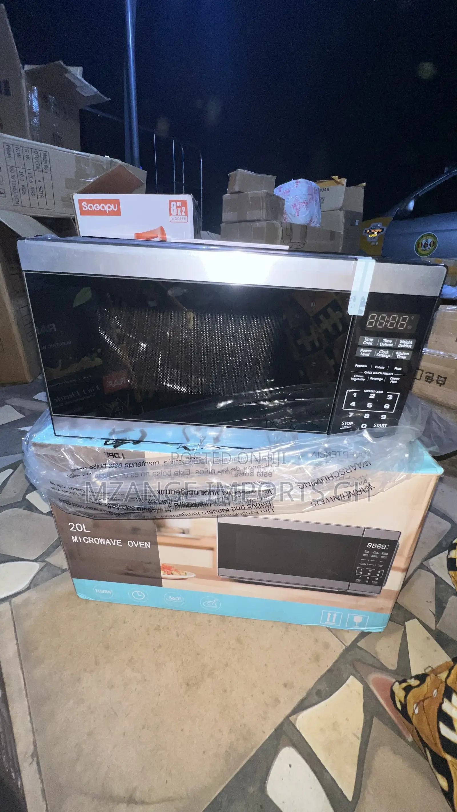 20L Modern Digital Microwave Oven