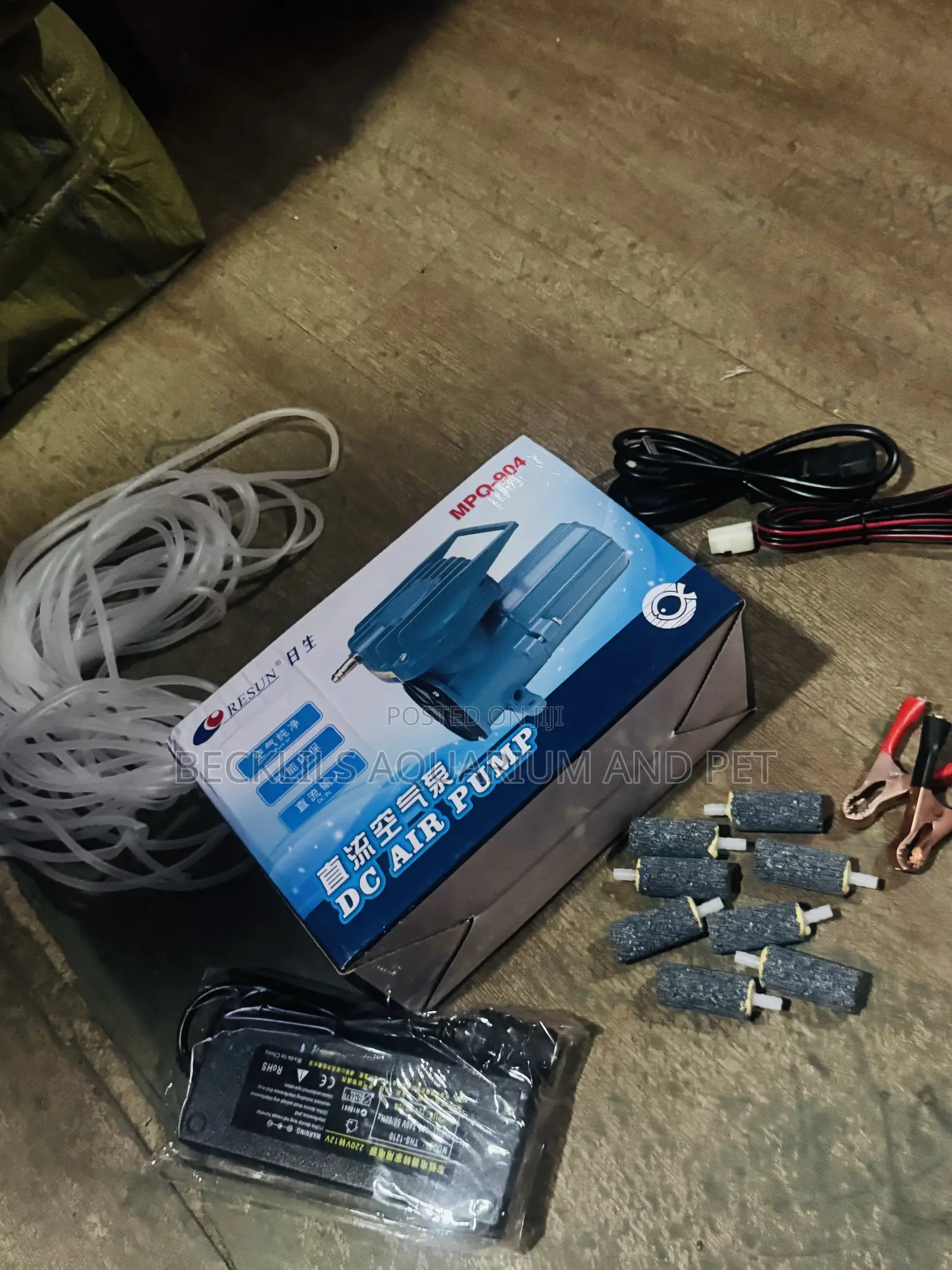 Dc Aerator ( Powered by Car Battery)