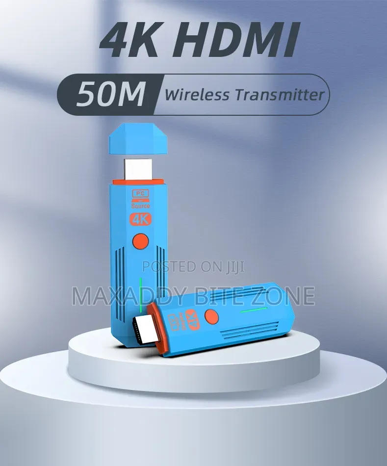 50M 4K 30Hz Wireless HDMI-Compatible Transmitter Receiver 5G No WiFi