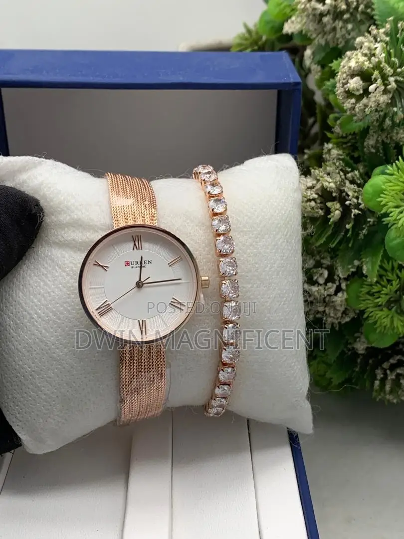 Precious Ladies Watch + Bracelet