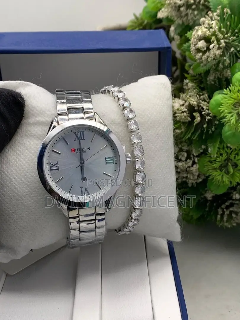 Precious Ladies Watch + Bracelet