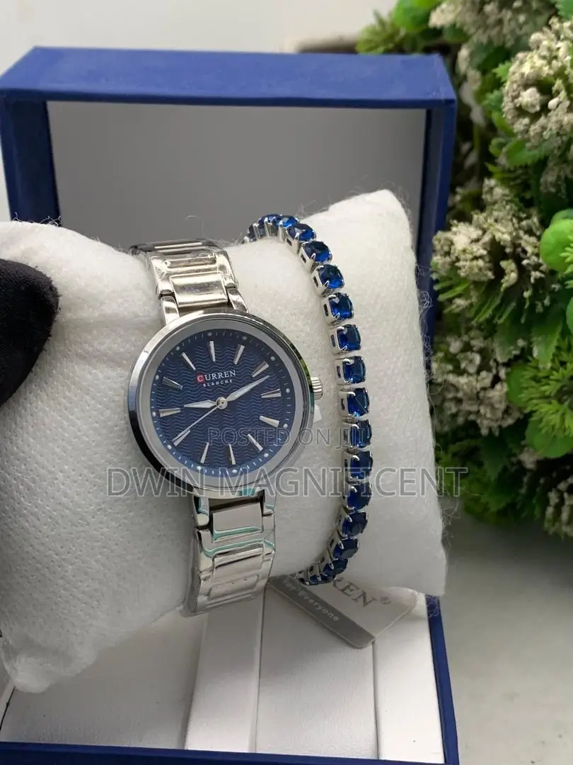 Precious Ladies Watch + Bracelet