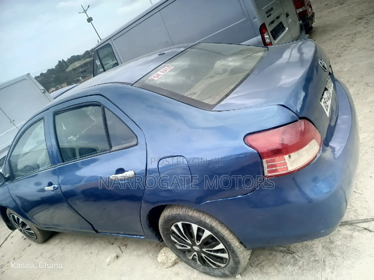 Toyota Yaris 2007 Blue