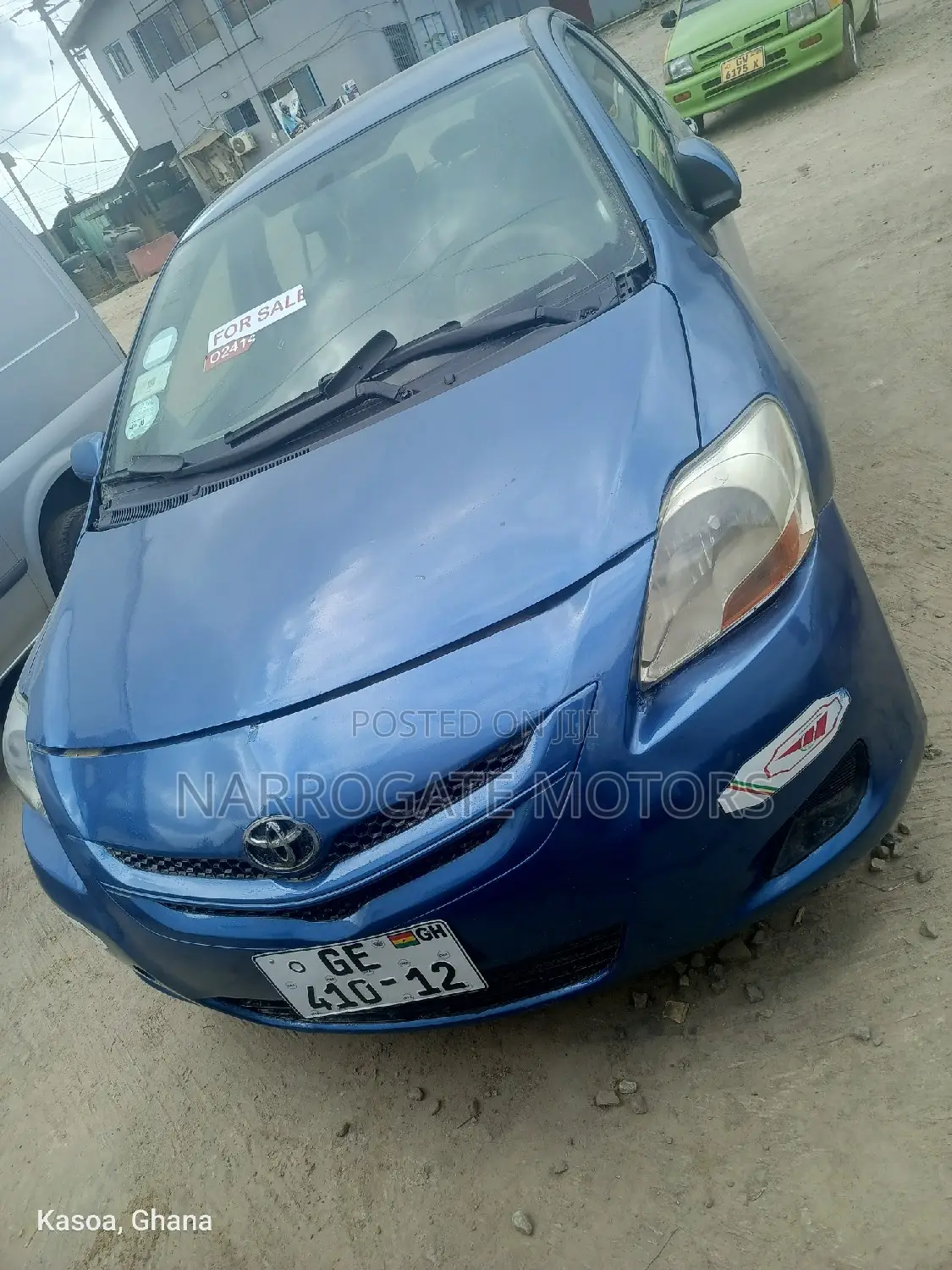 Toyota Yaris 2007 Blue