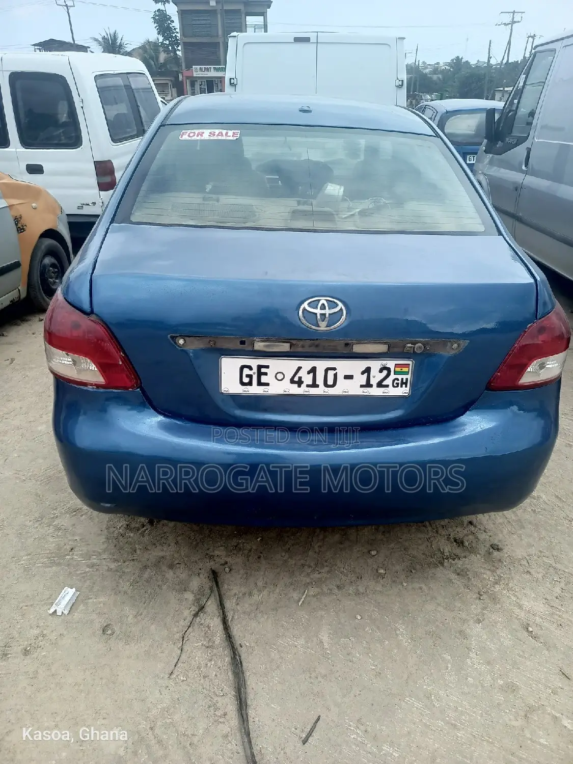 Toyota Yaris 2007 Blue