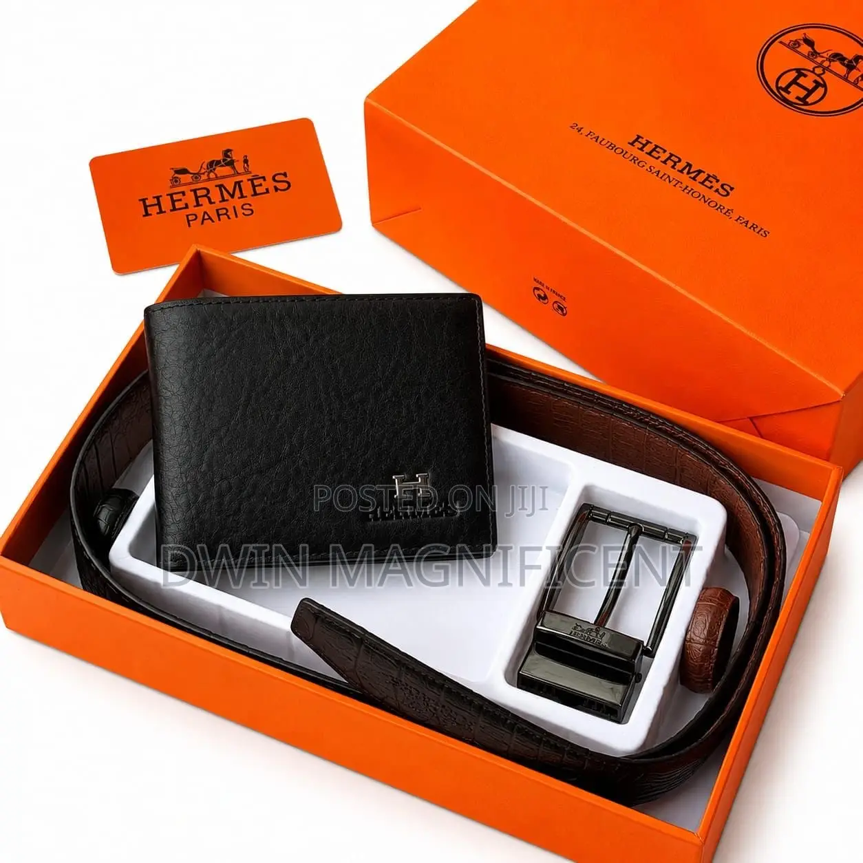 Hermes Exclusive Belt + Wallet