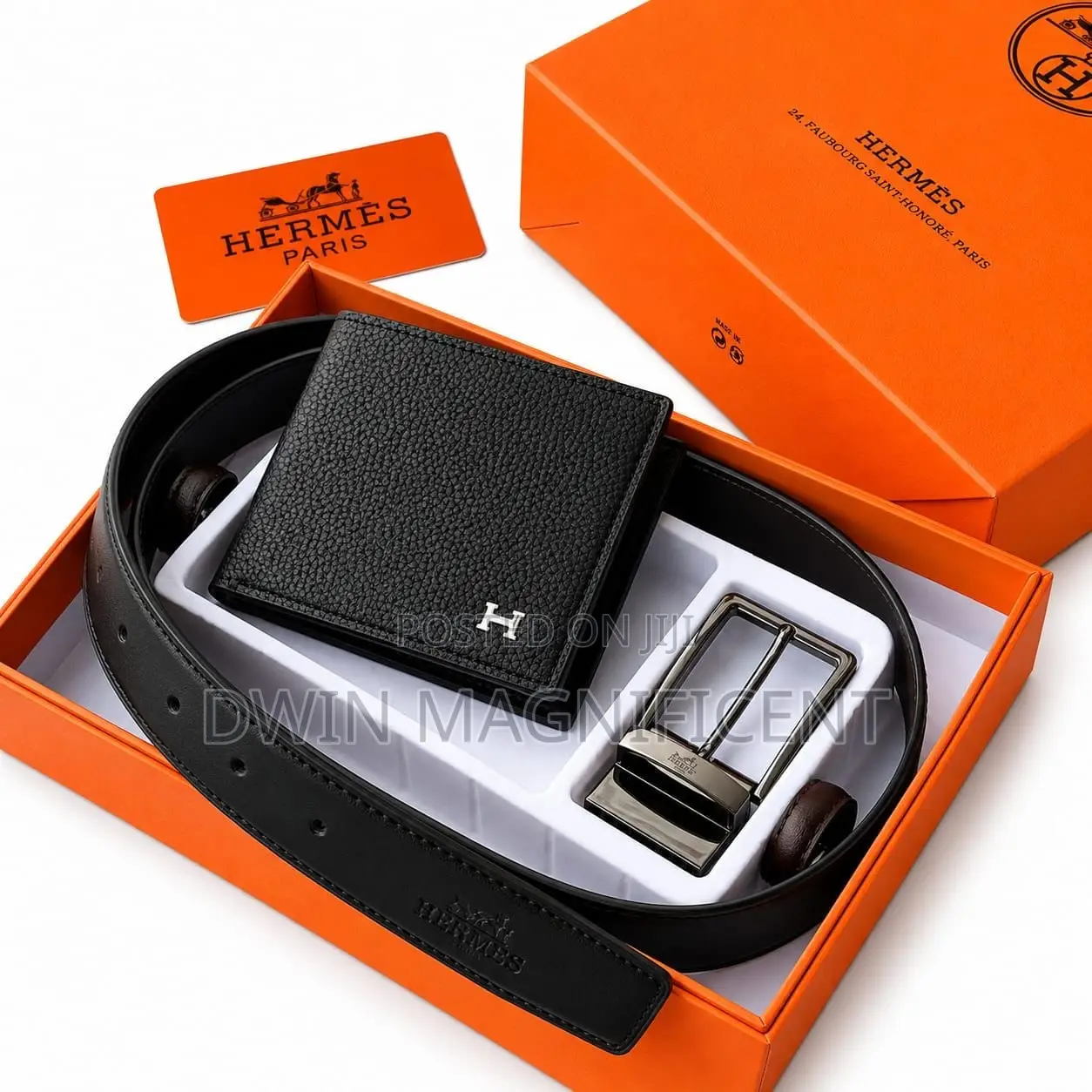 Hermes Exclusive Belt + Wallet