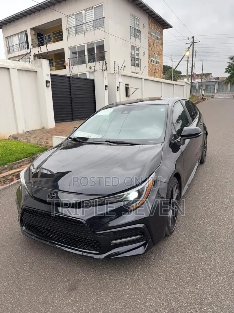 Toyota Corolla SE 2021 Black