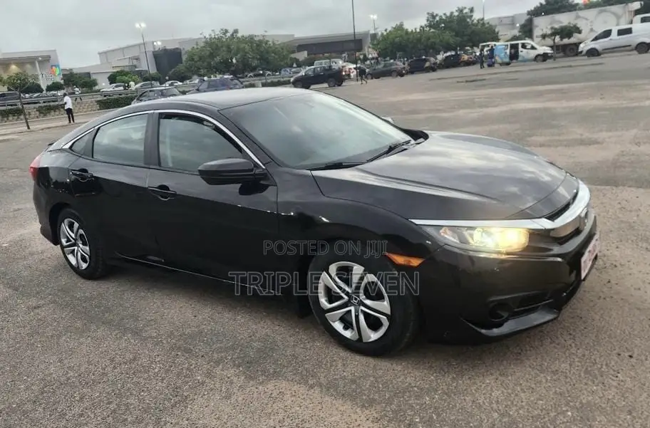 Honda Civic LX 4dr Sedan (2.0L 4cyl) 2016 Black