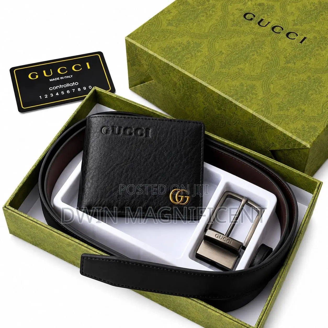 Exclusive Gucci Belts + Wallet