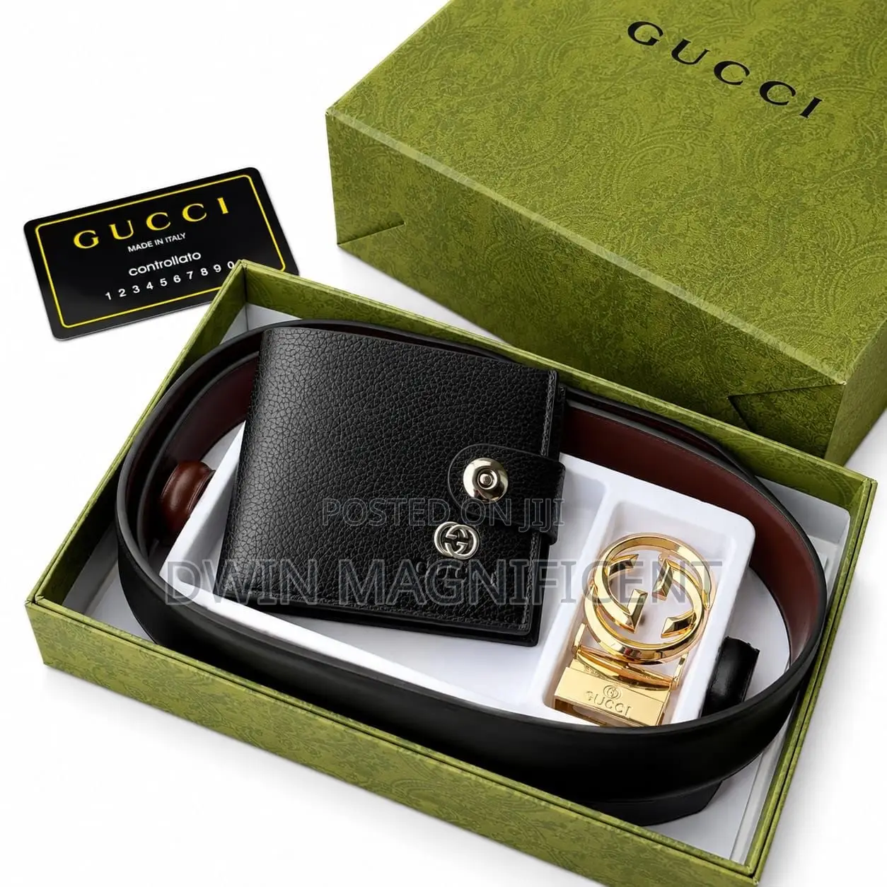 Exclusive Gucci Belts + Wallet