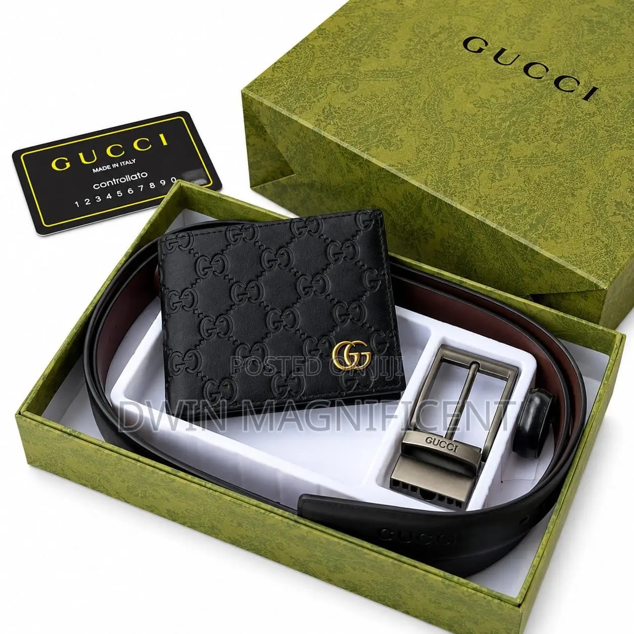 Exclusive Gucci Belts + Wallet