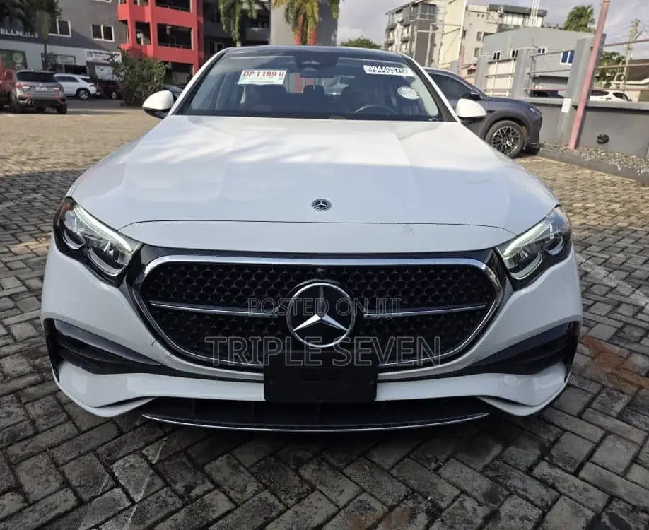 New Mercedes-Benz E350 2025 White