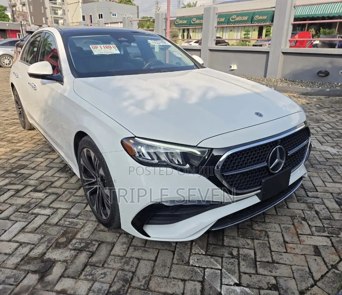 New Mercedes-Benz E350 2025 White