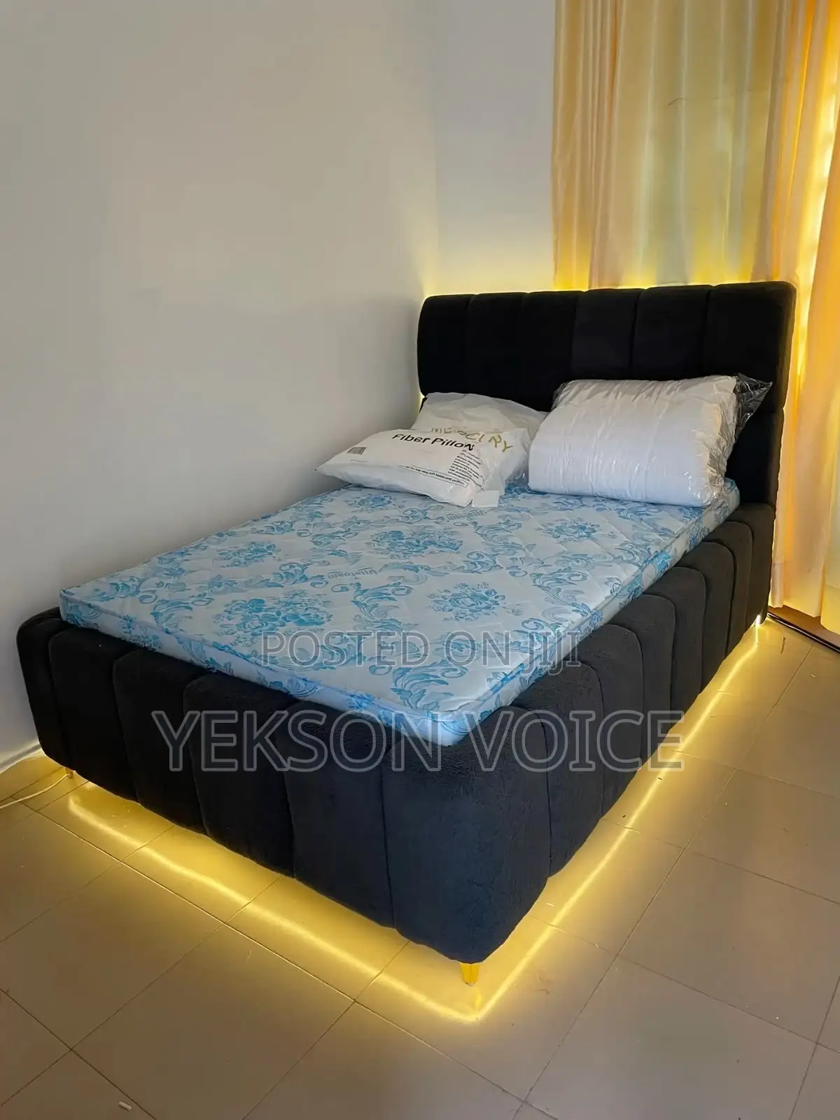 Double Bed Frame With Mattress