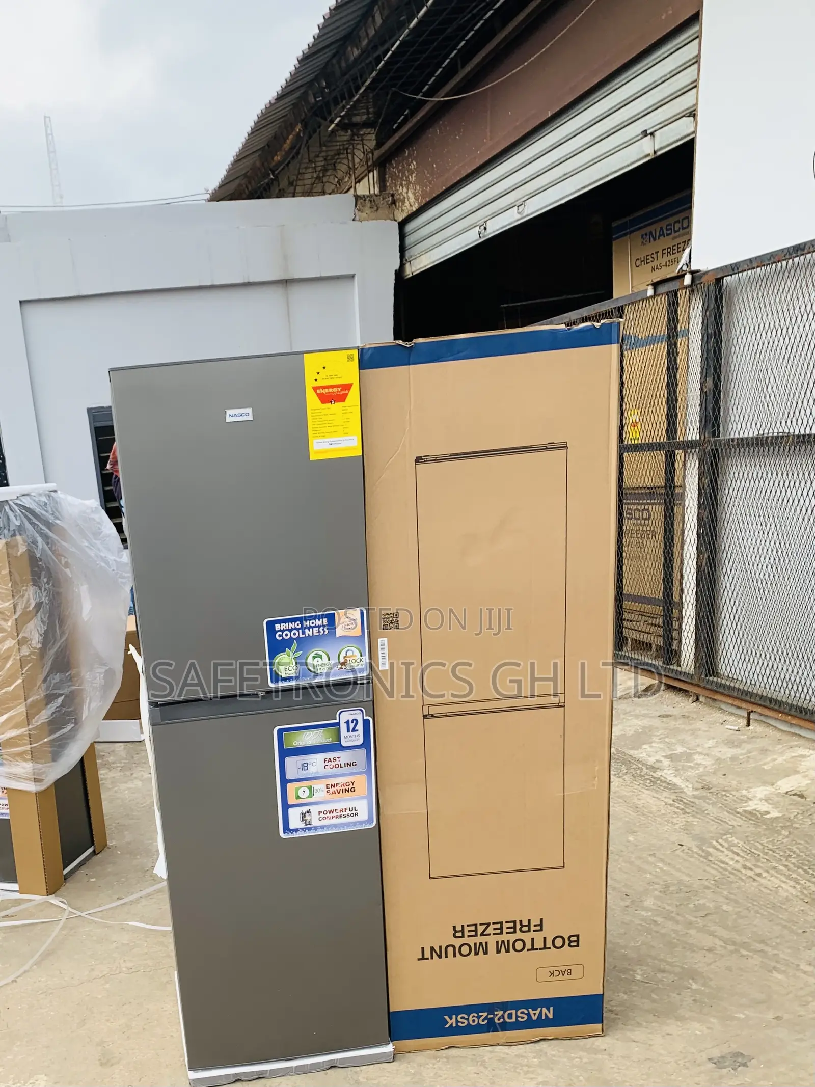 Recommend Nasco NASD2-29SK 251L Double Door Bottom Freezer