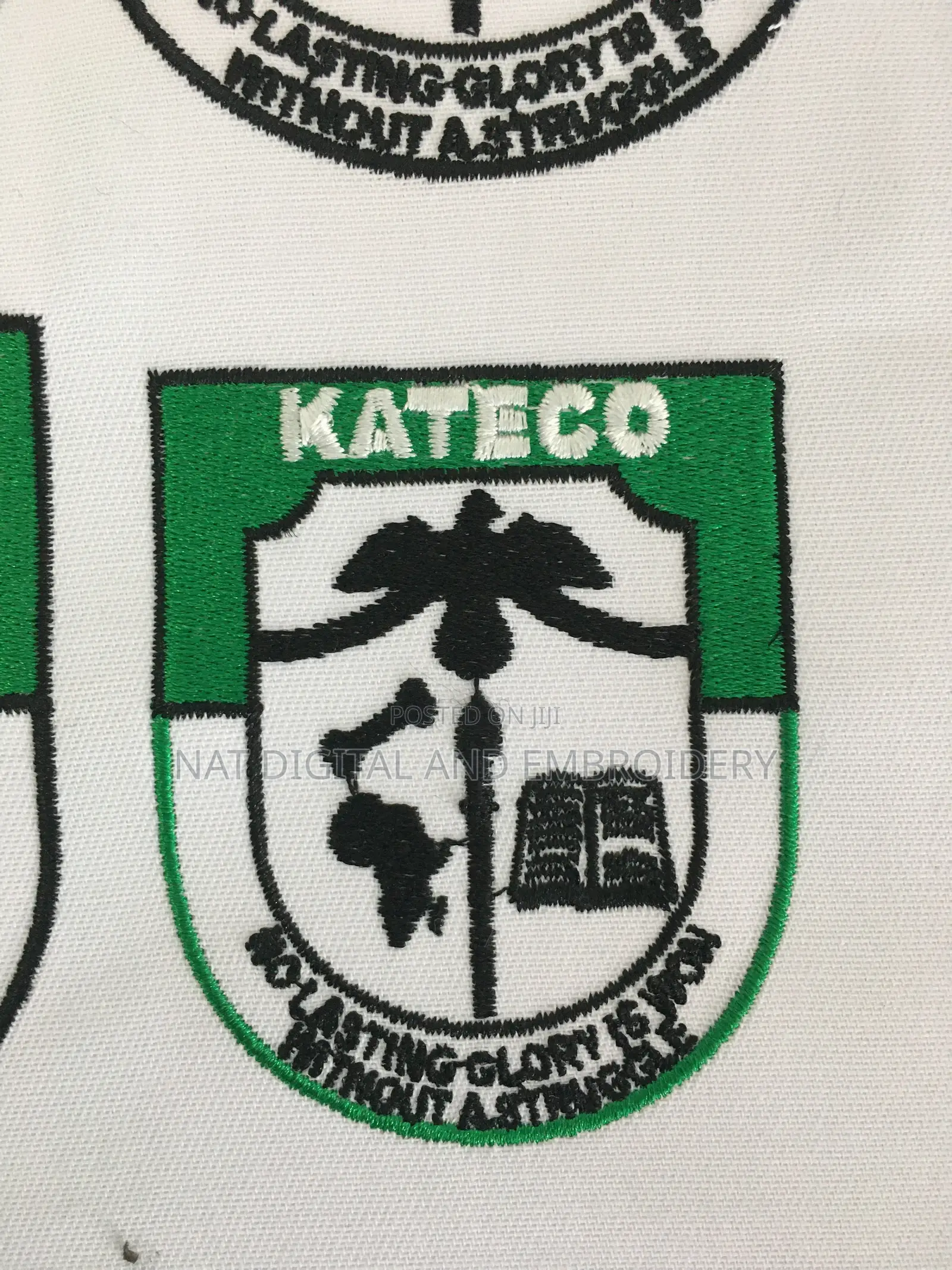 Printing School Crest & Shirts