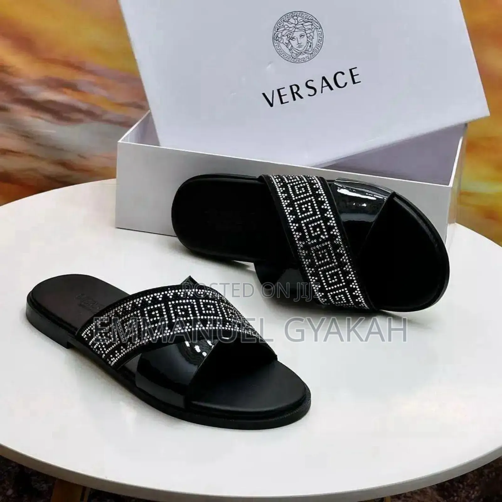 Versace, Hermes, Christians Louboutin Louis Vuitton Slippers
