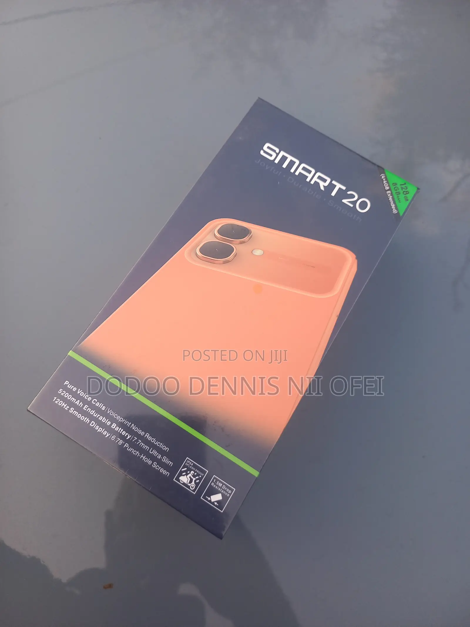 New Infinix Smart 20 128 GB Black