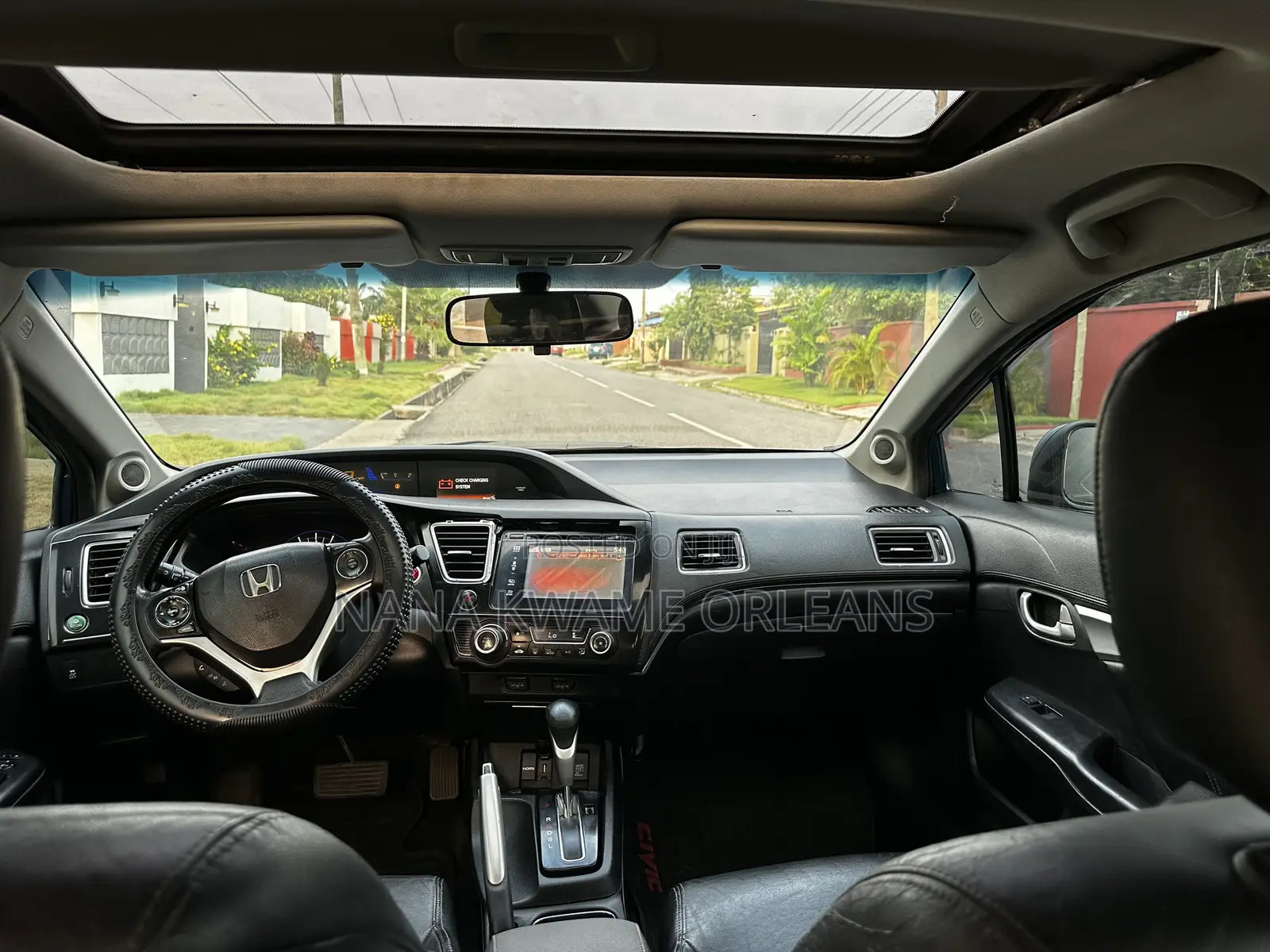 Honda Civic EX-L 4dr Sedan (1.8L 4cyl CVT) 2015 Blue