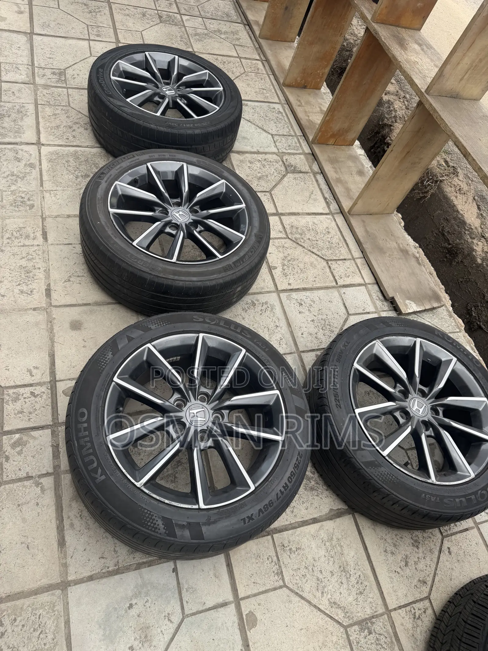 Honda Civic Rims With Tyres Exl Home Used