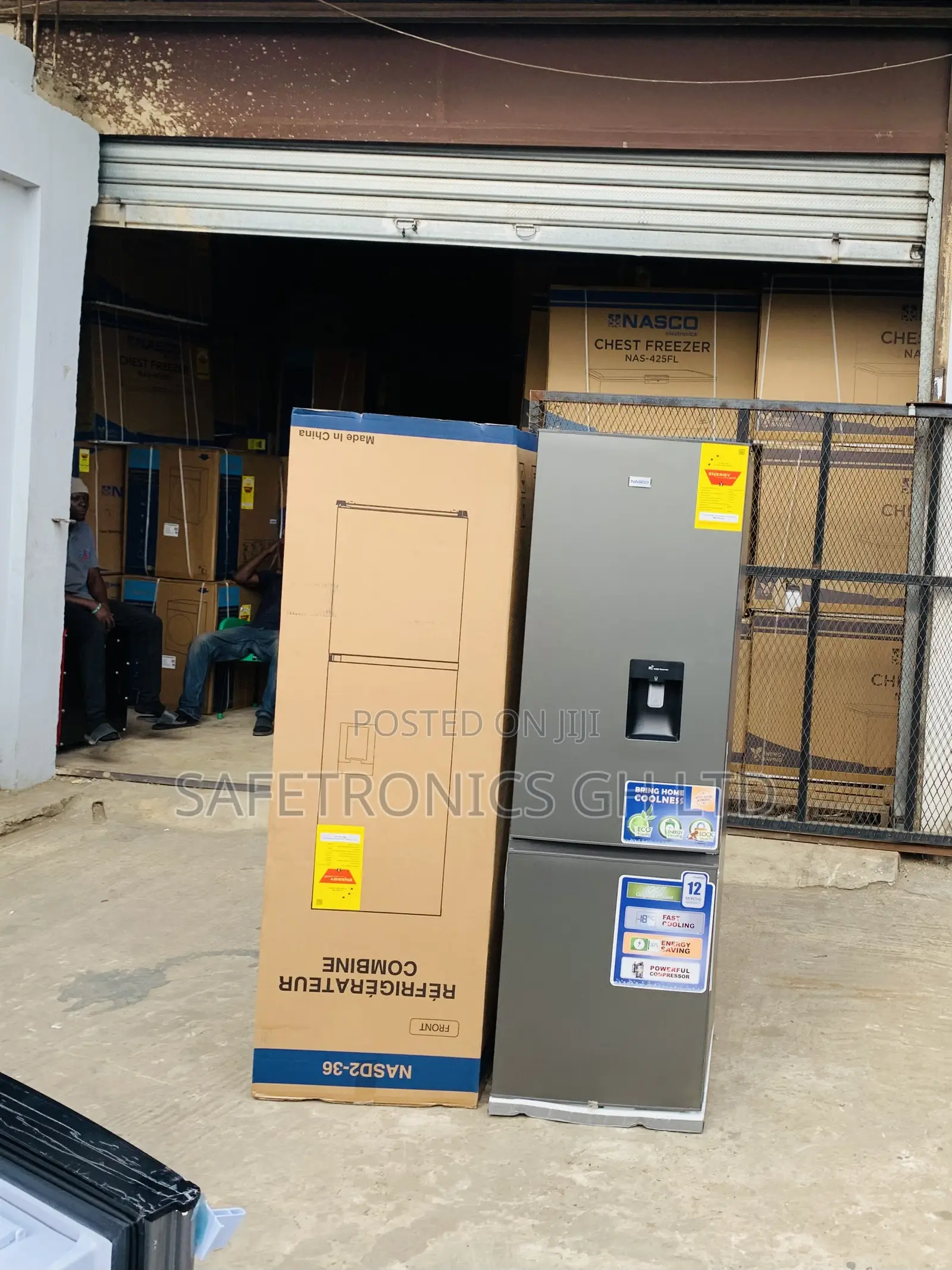 Duration Fast Nasco 260L Double Door Fridge – (Nasd2-36)
