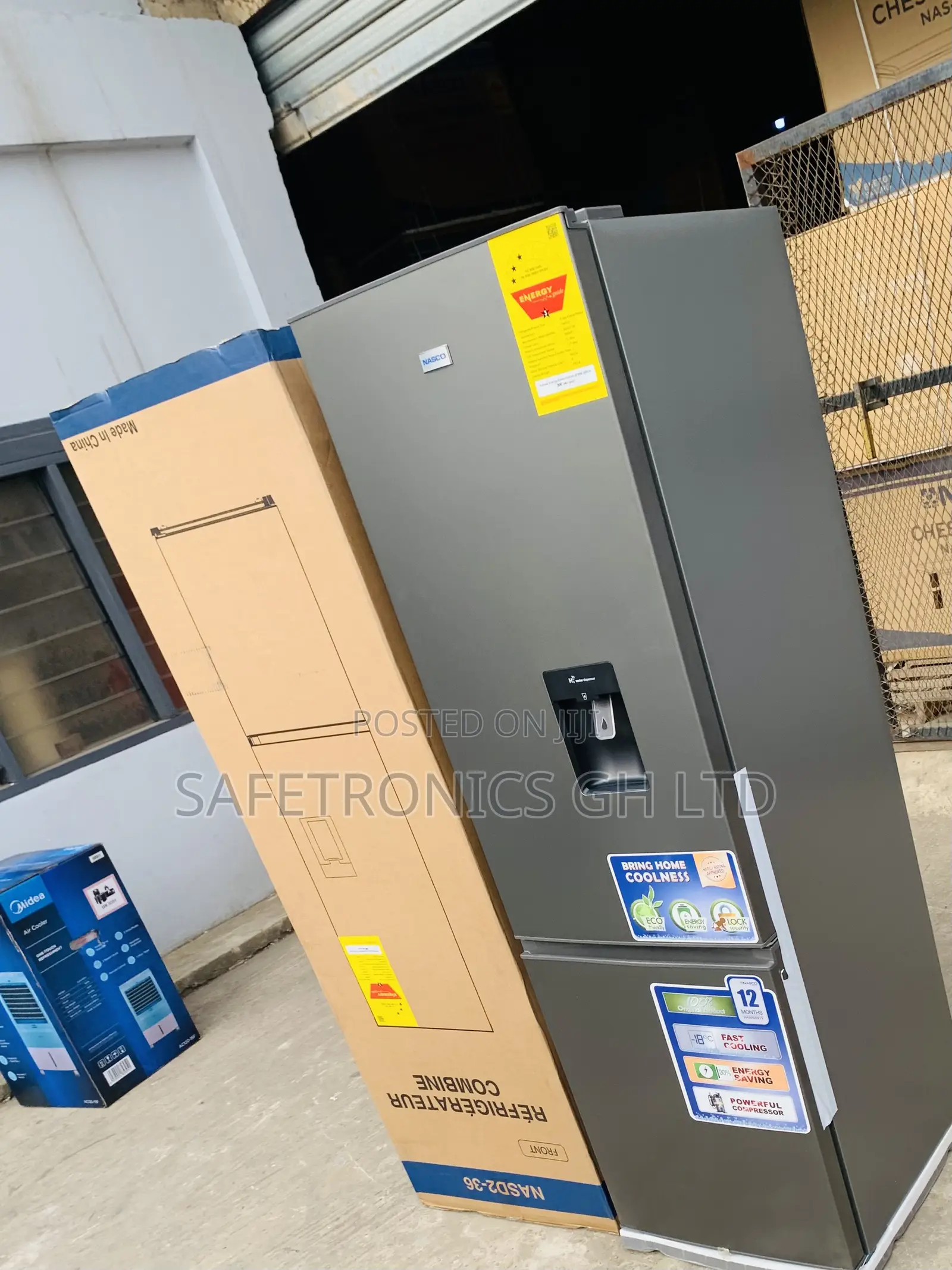 Long Lasting Nasco 260L Double Door Fridge – (Nasd2-36)