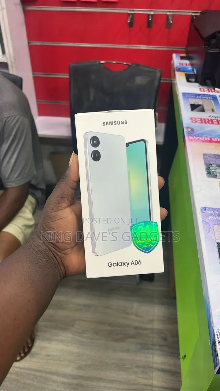 New Samsung Galaxy A06 64 GB Black