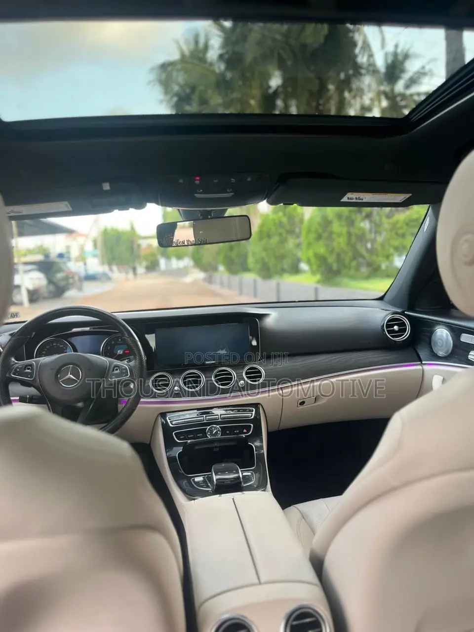 Mercedes-Benz E300 4Matic AWD Sedan (2.0L 4cyl 9A) 2017 White