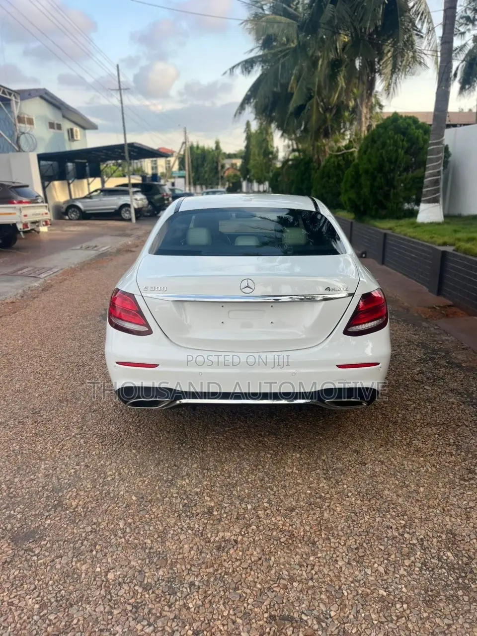 Mercedes-Benz E300 4Matic AWD Sedan (2.0L 4cyl 9A) 2017 White